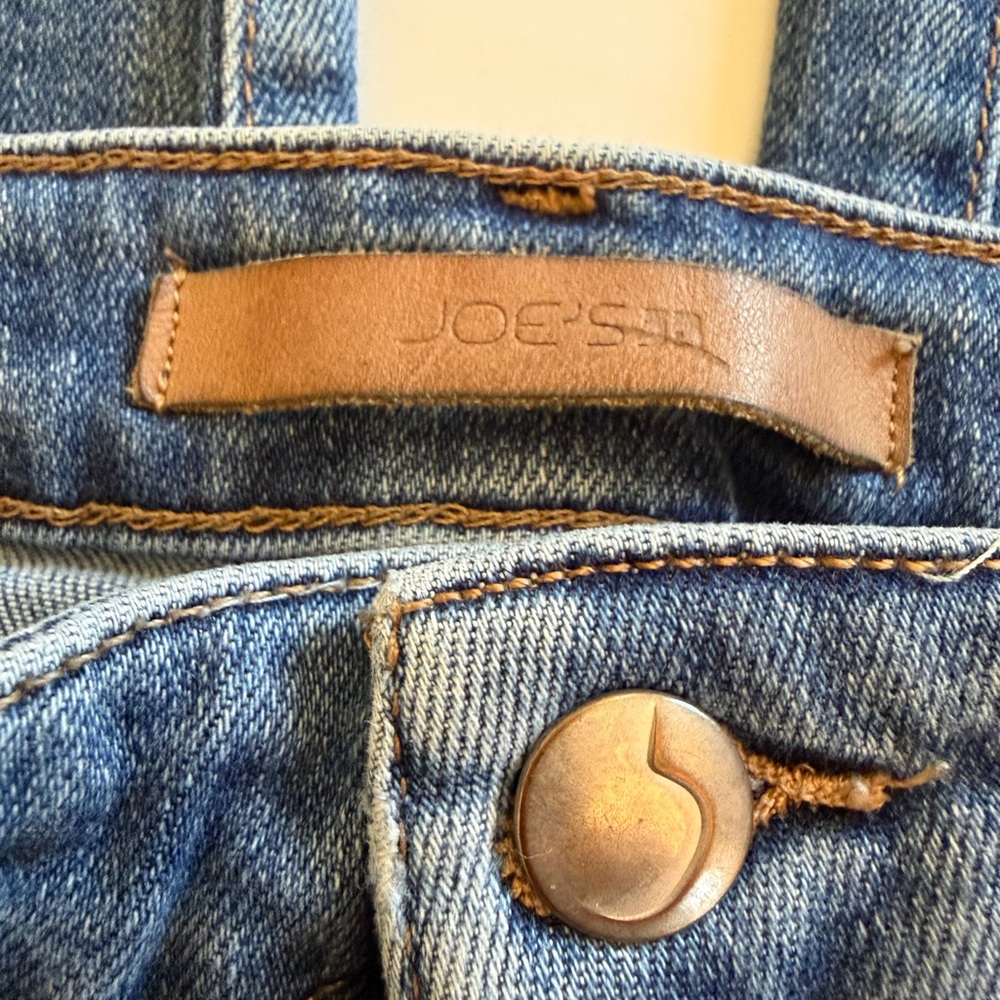 Joe's Jeans “The Charlie” High Rise Distressed Skinny Ankle Jeans - Picture 2 of 4